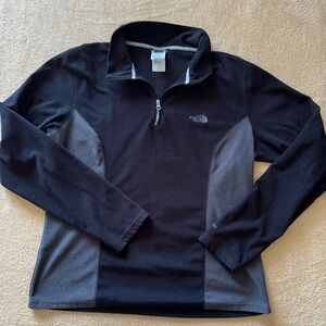 The North Face Black and Gray Women's Sweatshirt